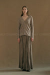 MUTEDANCE cashmere cardigan MD23FW98 camel